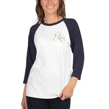 Load image into Gallery viewer, Làttia Gold Collection 3/4 sleeve raglan shirt