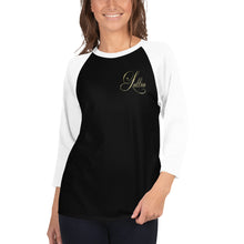 Load image into Gallery viewer, Làttia Gold Collection 3/4 sleeve raglan shirt