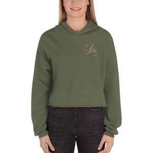 Làttia Gold Collection Crop Hoodie