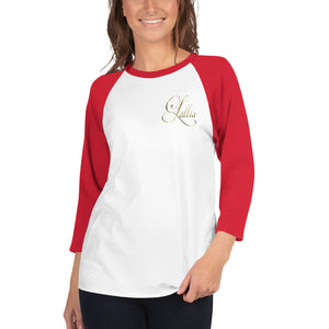 Làttia Gold Collection 3/4 sleeve raglan shirt