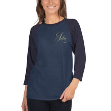 Load image into Gallery viewer, Làttia Gold Collection 3/4 sleeve raglan shirt