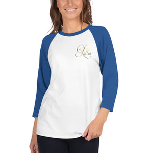 Làttia Gold Collection 3/4 sleeve raglan shirt