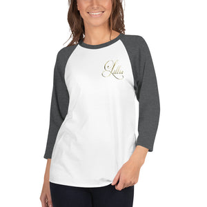 Làttia Gold Collection 3/4 sleeve raglan shirt